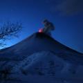 Извержение вулкана Карымский.